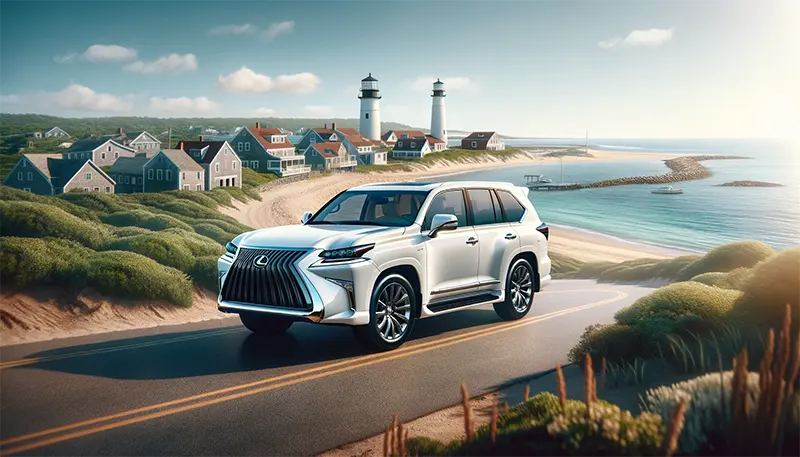 SUV taxi to Cape Cod (representation)